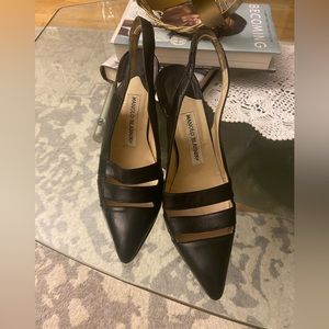 Manolo Blahnik black shoes
